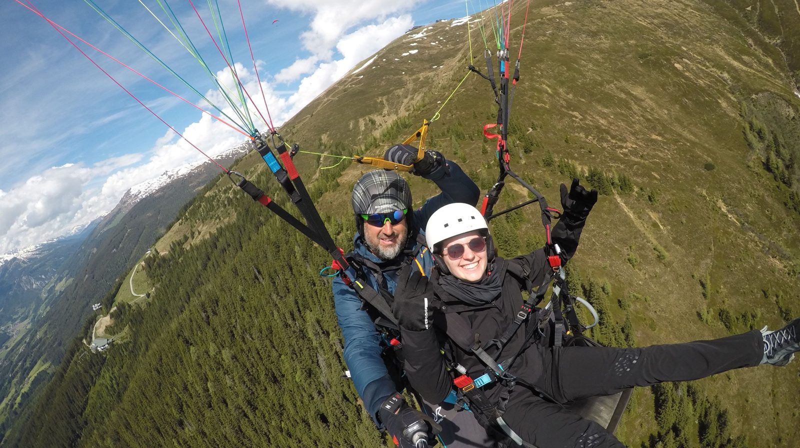 Tandemflug am Wildkogel mit der Flugschule Pinzgau